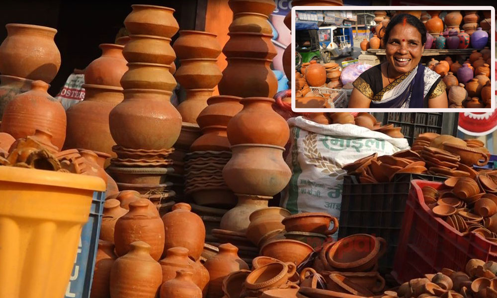 तिहार भित्रिएसँगै माटाका भाँडाको बिक्री बढ्यो, व्यवसायी भन्छन्– तर अघिल्ला वर्षमा जस्तो व्यापार छैन