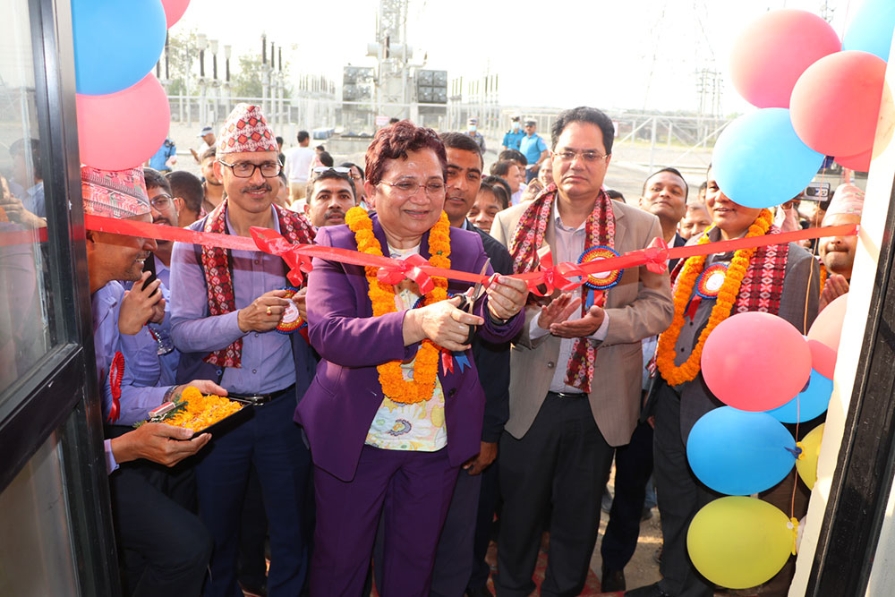 मोतीपुर १३२ केभी सबस्टेसनको उद्घाटन, विद्युत आपूर्तिमा सुधार