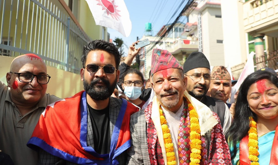 काठमाडौं- ३० को वडाध्यक्षमा कांग्रेसको लिड, मेयरमा बालेन नै