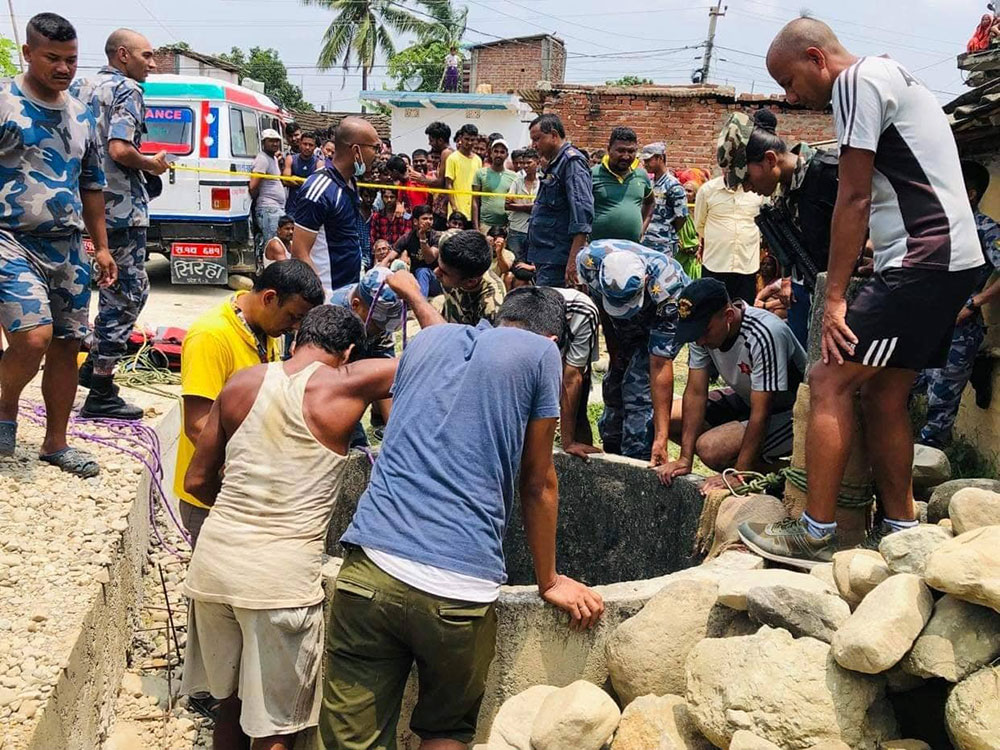 श्रीमतीलाई औषधि किन्न हिँडेका पुरुष इनारमा मृत भेटिए