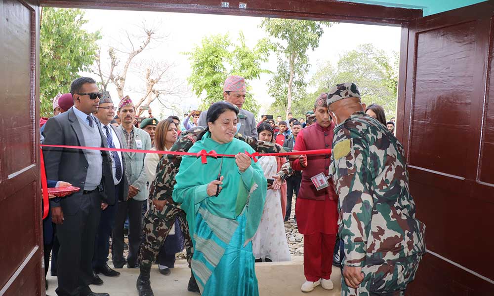 राष्ट्रपतिको जन्मगाउँ भोजपुरमा बन्यो सुविधासम्पन्न प्राविधिक शिक्षालय (भिडिओ)