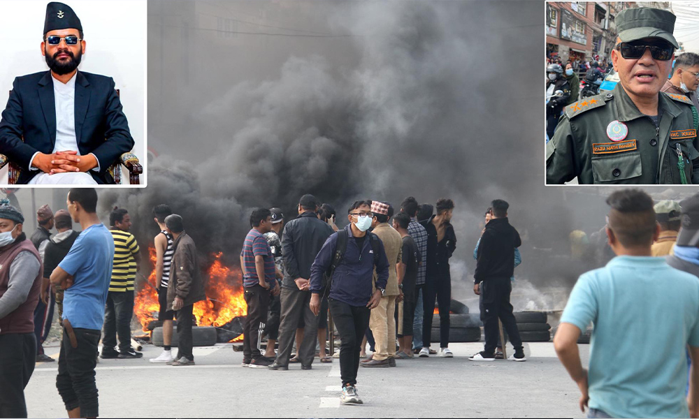 प्रहरीले सहयाेग नगरेपछि ब्याक भए बालेन, गैरीगाउँ पसेन डाेजर