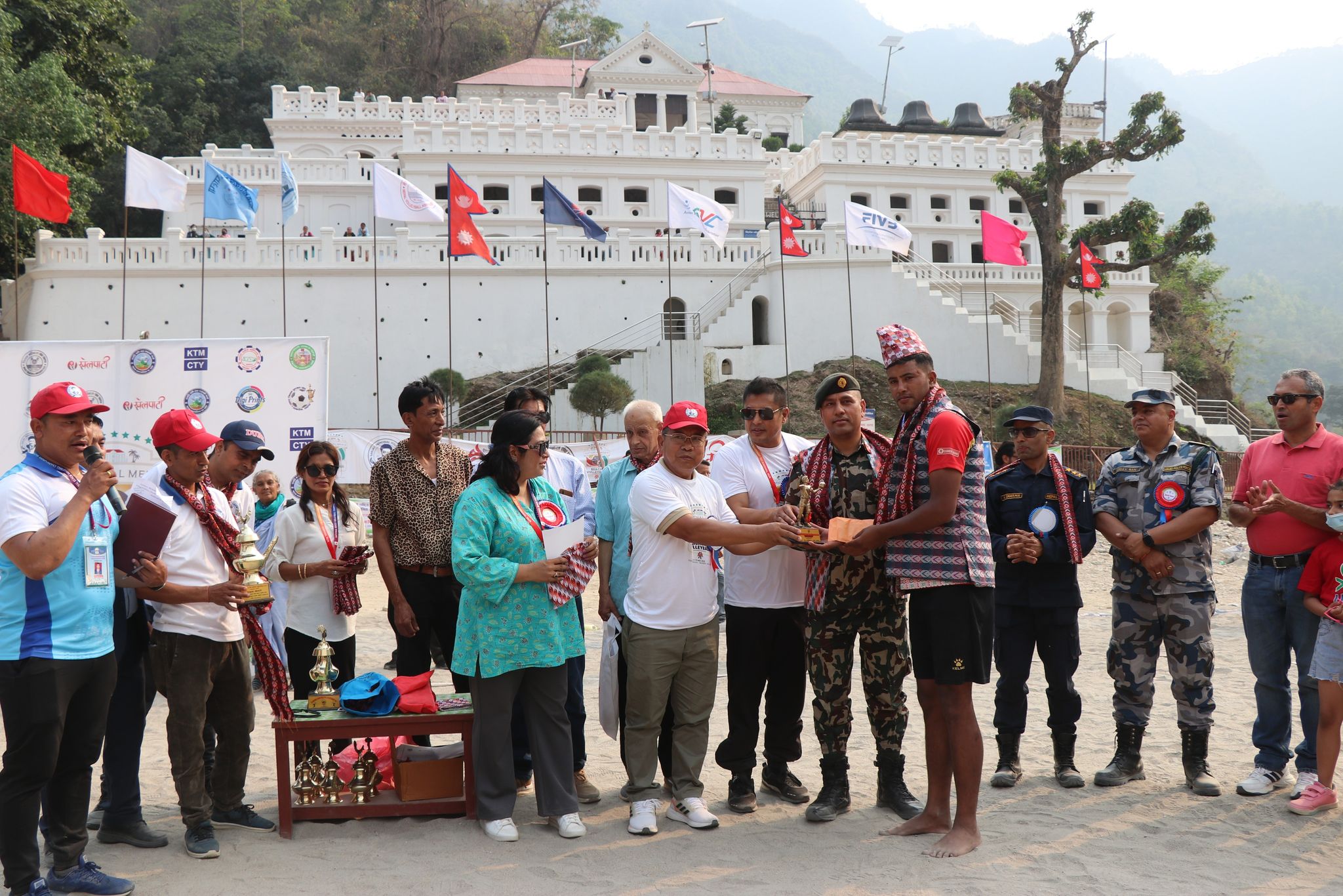 राष्ट्रिय पुरुष बिच भलिबल प्रतियोगिताको उपाधि त्रिभुवन आर्मीलाई