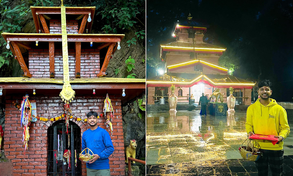 राष्ट्रिय टीमबाट अलग्गिएका सन्दीप तीर्थाटनमा व्यस्त