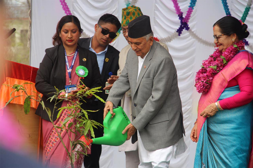 संविधान र गणतन्त्र बचाउन निष्ठापूर्वक लागिरहने छु : राष्ट्रपति पौडेल