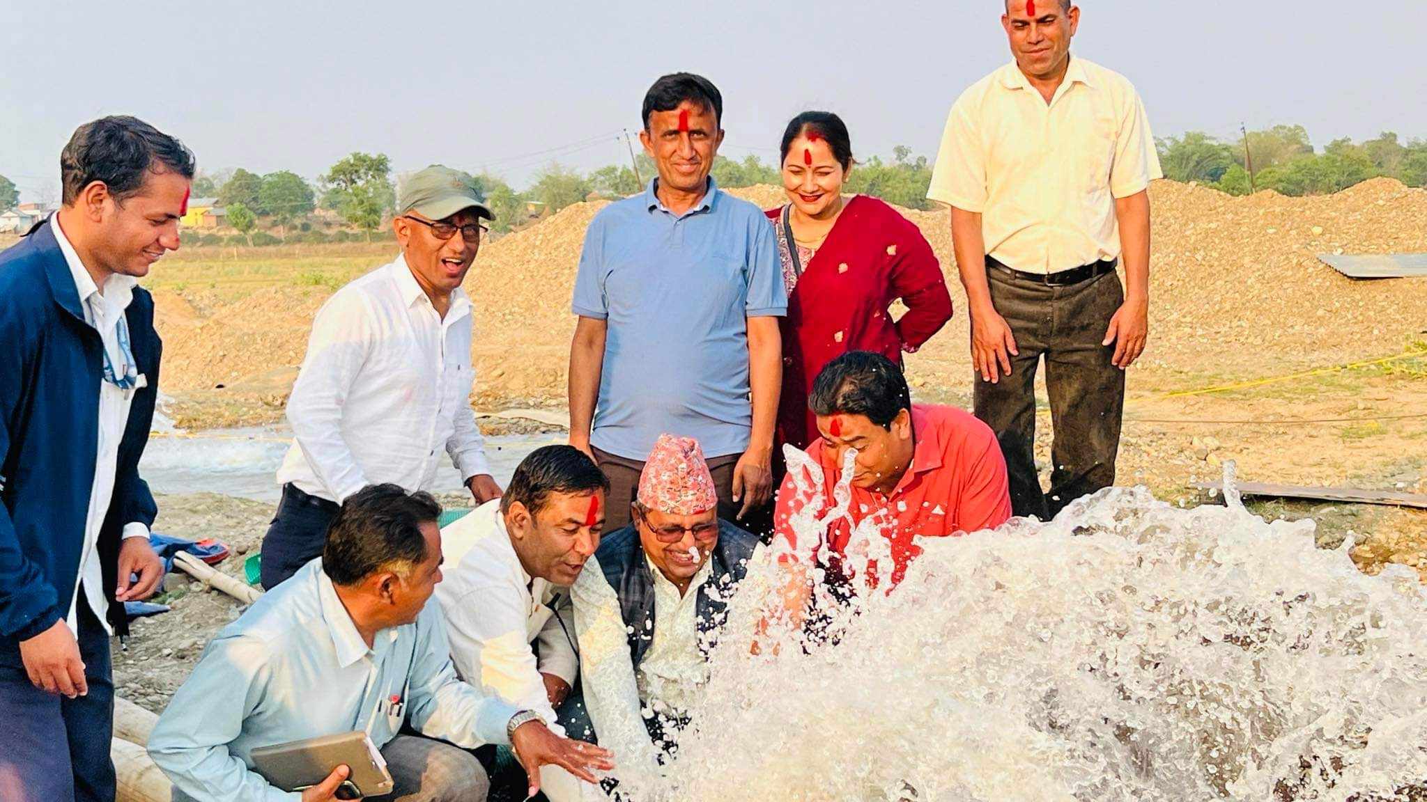 ५६ करोड ८० लाख लगानीमा बबईको पानी लिफ्टिङ गरेर तुलसीपुर ल्याइँदै