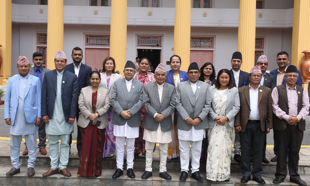 लोकतन्त्र सुदृढ हुन नैतिक अधिकारको सम्मान गर्ने संस्कार आवश्यक छ : राष्ट्रपति