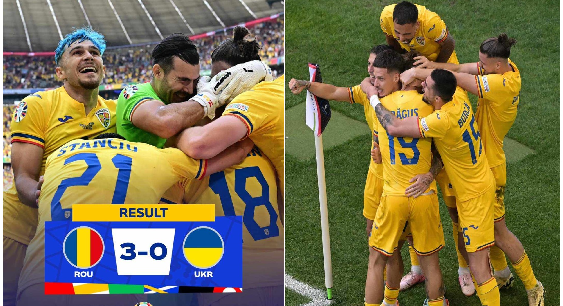 युरो-२०२४ः रोमानियाको विजयी सुरुवात