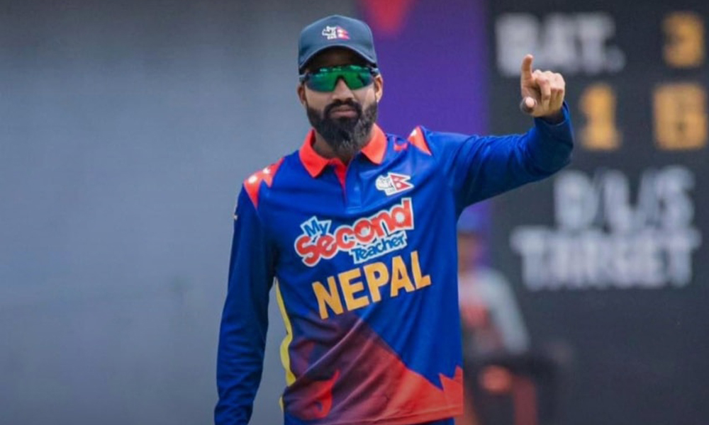 दीपेन्द्रले लिए बंगलादेशको कप्तानको विकेट