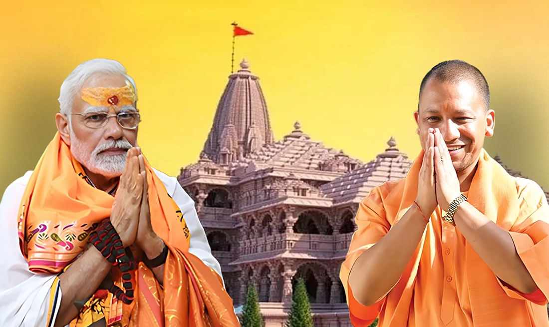 राम मन्दिरले मोदी र योगीलाई उत्तर प्रदेशमा दिएन आश्रय, अयोध्यामै भाजपा पछाडि