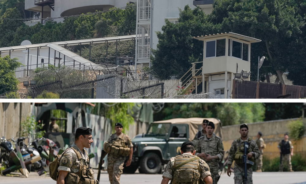 लेबनानमा अमेरिकी दूतावासबाहिर गोली चलेपछि बन्दुकधारी पक्राउ
