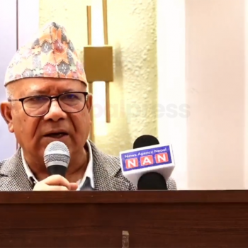 हाम्रो पार्टी सानो छैन, विद्रोहको औचित्य पुष्टि भएको छैन भन्नेको प्रतिवाद गर्नुस्: माधव नेपाल