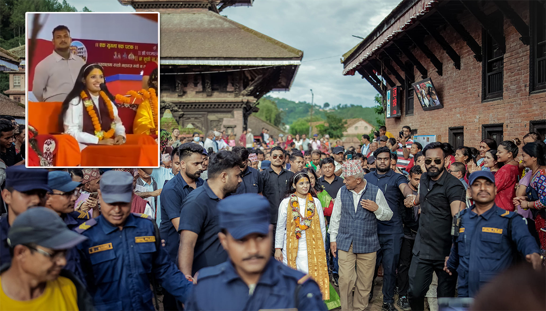 बाउन्सर टोली लिएर हिँडेकोबारे देवी प्रतिभाको जवाफ- नेपालकी छोरीको ‘जलवा’ मा गौरव गर्नुस्