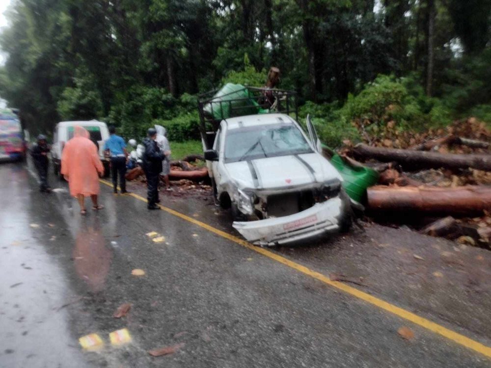 दुईवटा गाडी ठोक्किएर साइकल चालकलाई ठक्कर दिँदा साइकल चालकको मृत्यु