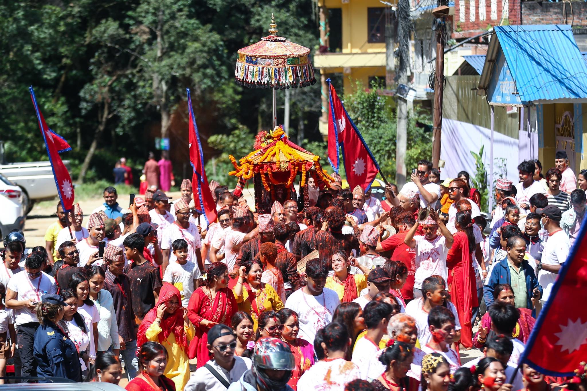 सुर्यविनायकमा ‘गणेश जात्रा’ (तस्बिरहरु)