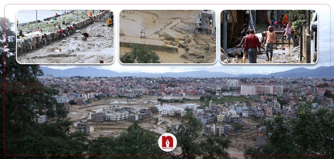 बाढी र डुबानले अस्तव्यस्त काठमाडौं (२० तस्बिर)