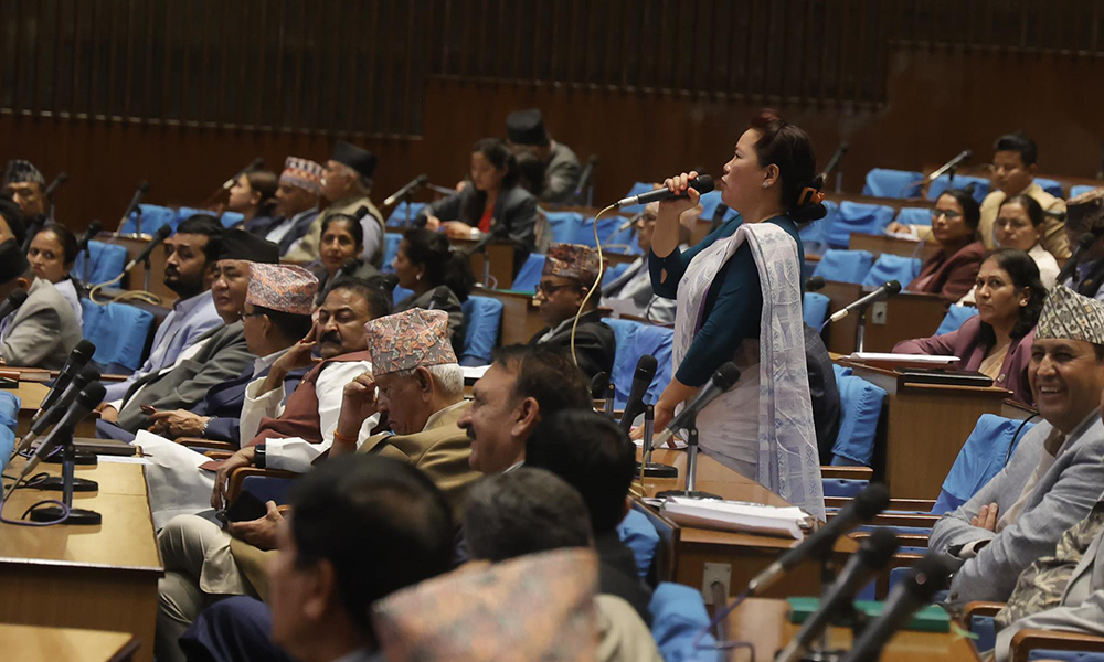 सुँडे पुतलीले जुनारको रस खाएपछि किसान मर्कामा परेको भन्दै सांसद थिङले गराइन् ध्यानाकर्षण (भिडिओ)