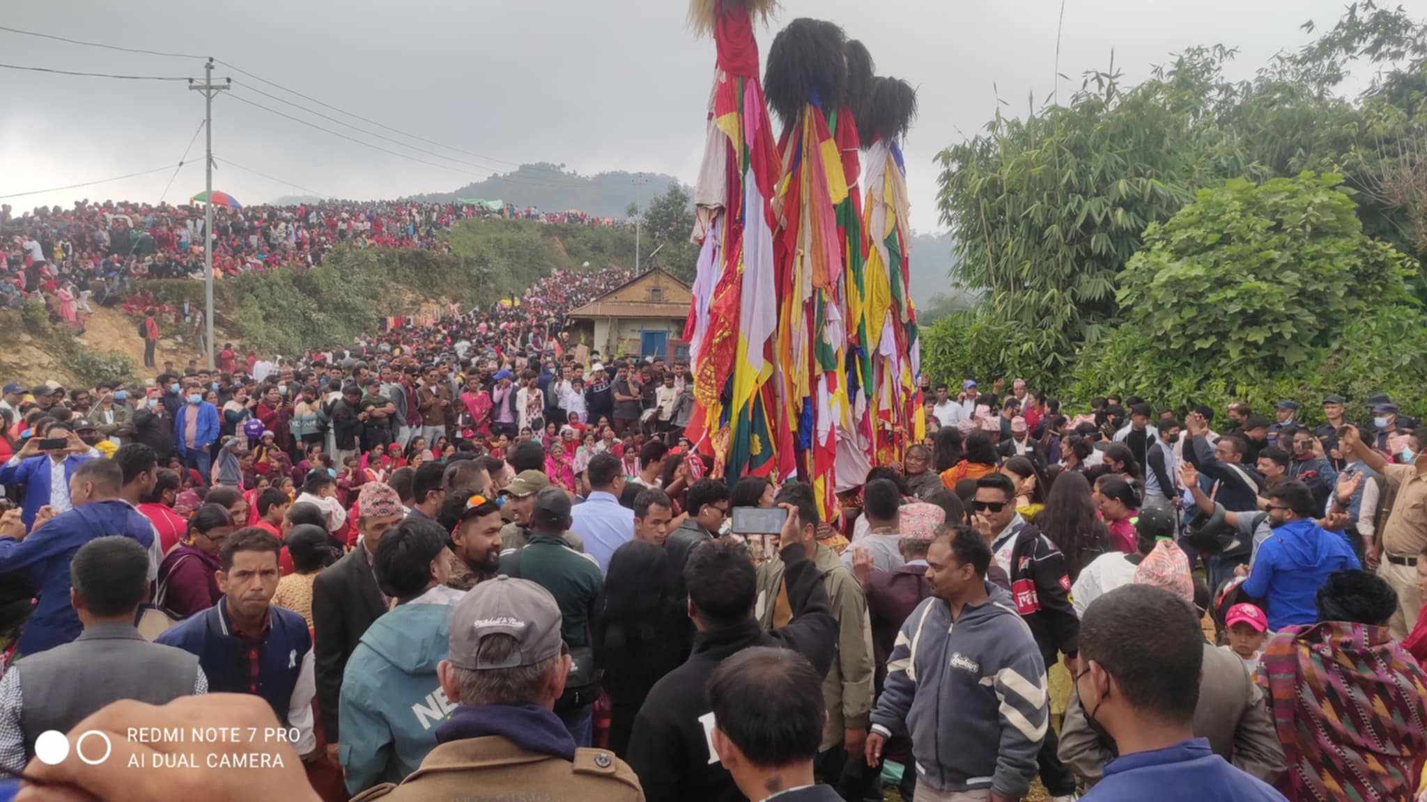 अर्घाखाँचीमा ‘सरायँ नाच’को रौनक, हजारौँ सहभागी