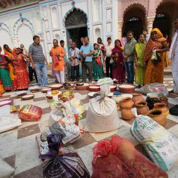 आज कोजाग्रत पूर्णिमा : जानकी मन्दिरमा महोत्तरीबाट आइपुगे सयौं भार