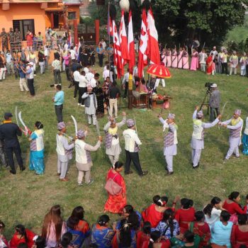 जीतगढीमा ऐतिहासिक सरायँ नाच, सेनाको टुकटीद्वारा युद्धकला प्रदर्शन