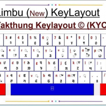 युनिकोडमा टाइप गर्न मिल्ने गरी किराँत याक्थुङ किबोर्ड आउँदै