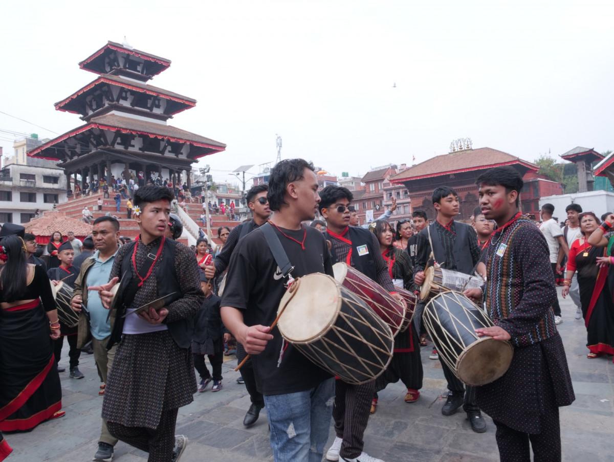 उपत्यकामा यसरी मनाइयो नेपाल संवत (फाेटाे फिचर)