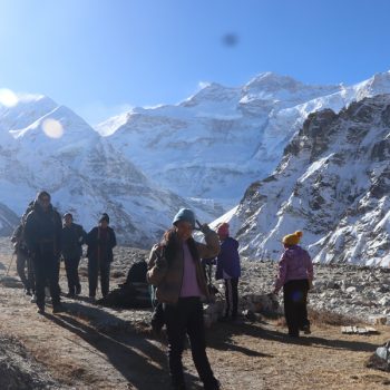 कञ्चनजङ्घा क्षेत्रमा पर्यटकको ताँती