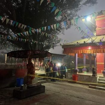 सुर्खेतको देउती बज्यै मन्दिरमा पुजारी मृत भेटिइन्