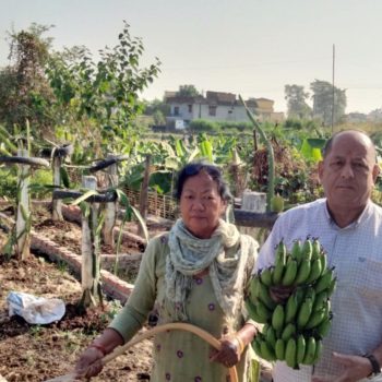 केराकै सोमरससहित ४२ वटा परिकार खुवाउने इको बनाना रिसोर्ट