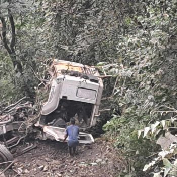 धादिङको कृष्णभीरमा ग्यासको बुलेट दुर्घटना