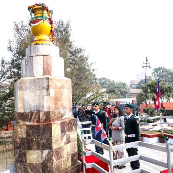 सहिद दिवसको अवसरमा काठमाडौं महानगरको प्रभातफेरि (तस्बिरहरु)