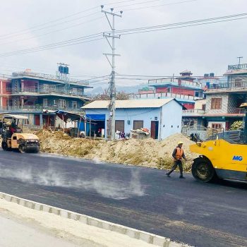 पोखरा-मुग्लिन सडकको पश्चिमतर्फ ४३ प्रतिशत भौतिक प्रगति