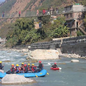 कालीगण्डकी नदीमा र्‍याफ्टिङ सञ्चालन